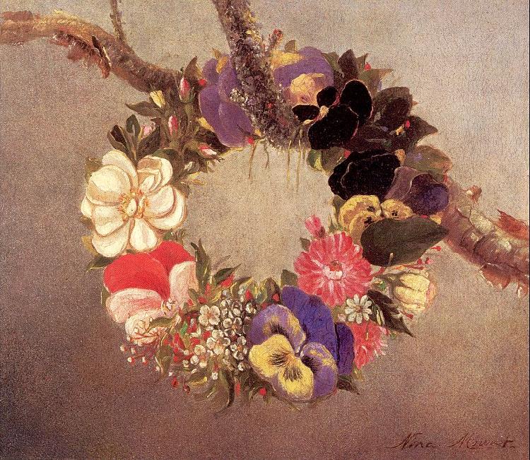 Mount, Evelina Floral Wreath